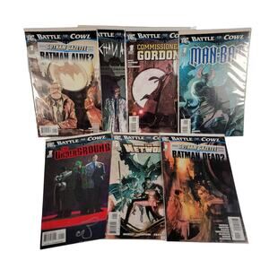 BATTLE for the COWL DC Comics One Shots BATMAN 2009 VF+/NM Lot of 7 High Grade
